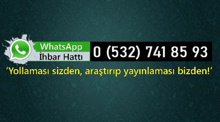 Whatsapp İhbar Hattı Haber İçi